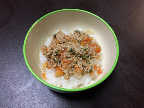 【離乳食 完了期】豚そぼろ丼